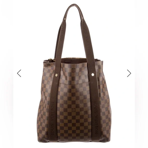 VINTAGE Louis Vuitton Classic Damier Large Tote Bag - Picture 2 of 10